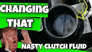 Changing that NASTY Clutch Fluid - Corvette ZR1