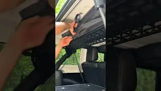 Expedition shelf for Jeep Wrangler JKU #accessoriesforadventure #expeditiongear