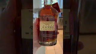Maker&rsquo;s Mark Store Pick #bourbon #bourbonwhiskey #whiskeytube #makersmark #singlebarrel