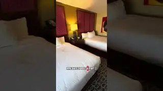 Las Vegas $12 Hotel Room Tour super cheap Excalibur budget queen room recently renovated affordable