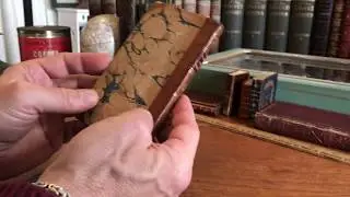 Playing Cards games rules 1778 Piquet rare French book period leather binding