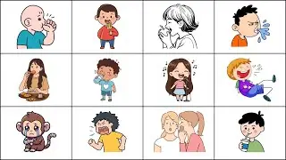 Common Mouth Action Verbs in English | English Vocabulary with Picture