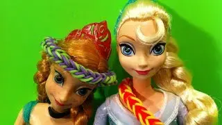 Frozen Elsa & Anna ice palace set unboxing with Cookie Monster Googoo Gaga Show