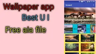 wallpaper aia file | free advance UI wallpaper aia file
