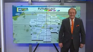 Blast of cold air brings in some light snow tonight