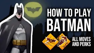 Batman (All moves and PERKS) | MultiVersus