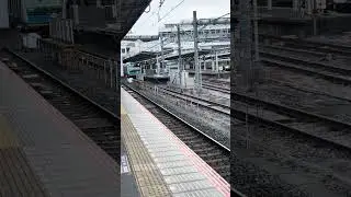 大宮駅の野田線のホームから京浜東北線の終点や東北本線の到着を撮影