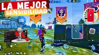 CONFIGURACI&Oacute;N PARA PEGAR TODO ROJO ❤️ 👑 sensibilidad para iphone ✅ Free Fire 2025 8 plus/xr/11/12/13