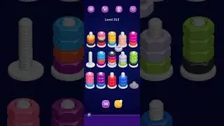 Nut Sort Level 313 Walkthrough | Nuts &mdash; Color Sort 313 solution