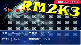 RPG Maker 2003 Tutorial - Custom SKILL MENU