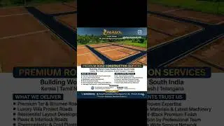 High-Quality Road Construction for Homes, Villas & Commercial  Tar & Bitumen Road Works | Kerala