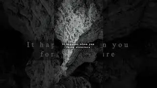 It happens when you force structure  - Mark Motivations