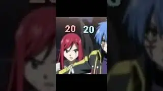 &eacute;volution Erza x Jellal ❤👆 #anime #fairytail #love #edit #erzascarlet #erza #jellal #jerza