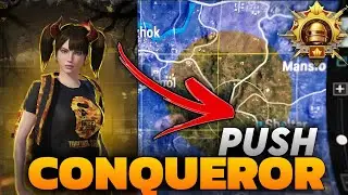 😱 CONQUEROR PUSH AND LAST ZOON | RANK ACE MASTER 😍 | PUBG MOBILE
