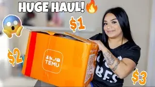 HUGE TEMU HAUL!! EVERYTHING IS SO CHEAP!!😱 Household, Nails, Clothes, Accessories Shoes!!  2023