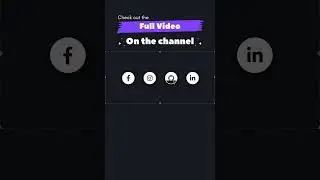 Cool Social Media Icon Hover Effect 🔥 | CSS Animation #shorts #webdevelopment