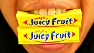 ASMR Thank You Chewing Juicy Fruit Gum Video over 1 M views Jada L