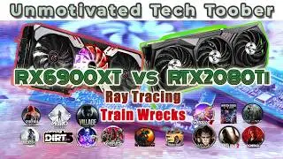 The RX 6900XT vs the RTX 2080Ti on a 7980XE | Ray Tracing Disasters | 15 games tested