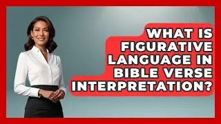 What Is Figurative Language In Bible Verse Interpretation? - Explaining Bible Verses