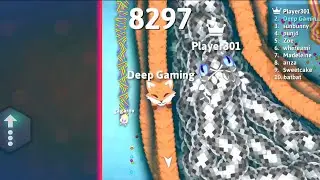 Snake.io Gameplay 🐍✨ | Vulper Skin Clean Trap on Silvia 😱🔥