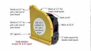 Square 'n Tape Demo for Woodcraft