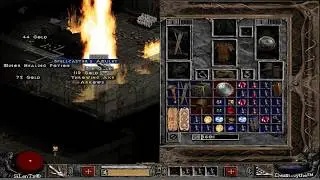 Diablo 2 - q6 act1 Amazon Poison Javelin vs Andariel | the Fury Within