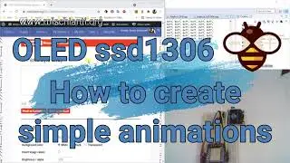 Generate a byte array of images and make an animation on oled display ssd1306 (Arduino IDE)