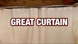 LiBa PEVA 8G Bathroom Shower Curtain Liner
