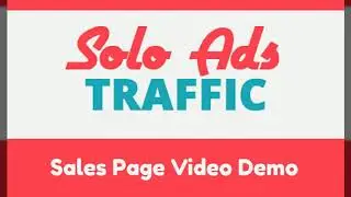 Solo Ads Traffic PLR Review Demo Bonus - Brand New High Quality Solo Ads Course