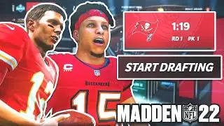RESTARTING the NFL With A FANTASY DRAFT! Madden 22