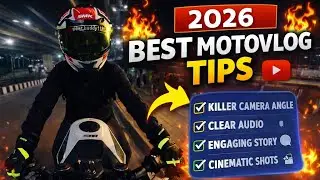 How To Start Moto Vlog | Best Tips for motovlogging |Budget Motovlog | Motovlog Mobile Se Kaise Kar