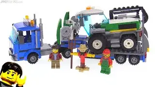 🔄 LEGO City 2019 Harvester Transport review! 60223 re upload