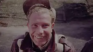 Sample. From original 1943  - 16mm Kodak color film 4:3, to 16:9 - 4K.