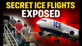 Secret ICE Flights Exposed! Nearly 6,000 secret ICE flights. Hidden from the public