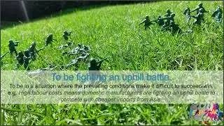 To be fighting an uphill battle