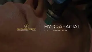 Close Up of Hydrafacial Treatment