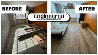 Step-by-Step Installation Guide for the Light Oak Handscraped Engineered Wood Flooring