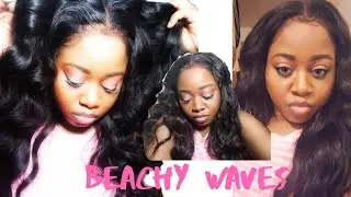 How I Get Beachy Loose Waves | Amazon Curling Wand | Gigi's Beautiful Locs