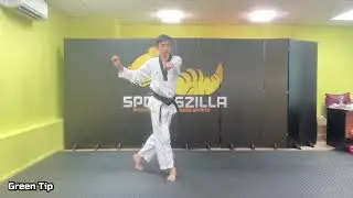 Green Tip Pattern | Singapore Taekwondo Tutorial