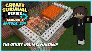 В подсобном здании теперь есть электричество! | Create Survival, эпизод 254