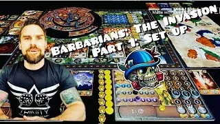 Barbarians: The Invasion - Hunt Expansion Solo Set Up