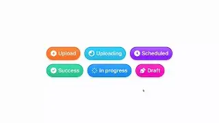 Create Colorful Status Buttons in Figma | UI Design Tutorial