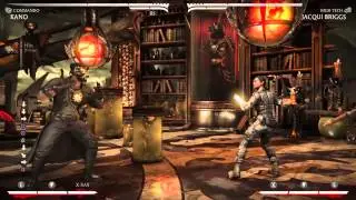Kano (Commando) command grab setups