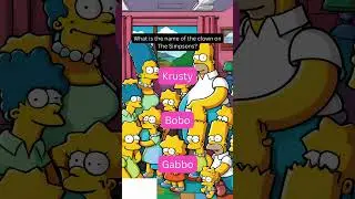 Think You Know The Simpsons? Prove It! 🍩🤓 #thesimpsons  #simpsonstrivia