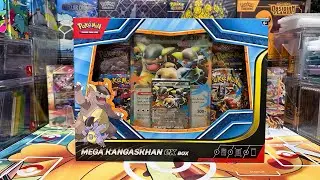 Я открыл английскую коробку Mega Kangaskhan EX #MooMooPTCG #Pokemon