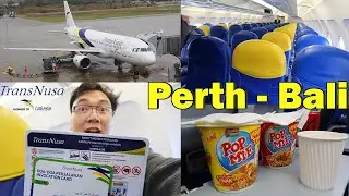 TransNusa Perth to Bali ✈️ [First Impressions] | Budget Airline You Must Try