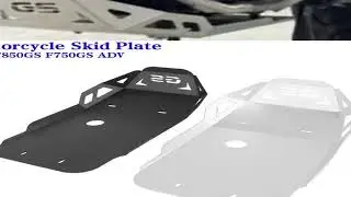 #For BMW F750GS F850GS ADV 2018 2019 2020 F750 F850 GS Motorcycle Skid Plate Lower Bottom Engine Gu