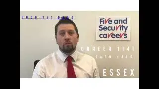 Security Service Engineer - Career 1141- Essex training to be Fire and Security Engineer