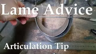 Some Lame Advice - Building articulations