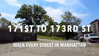 Walking Manhattan | 171st to 173rd Streets | Hudson Heights & Washington Heights